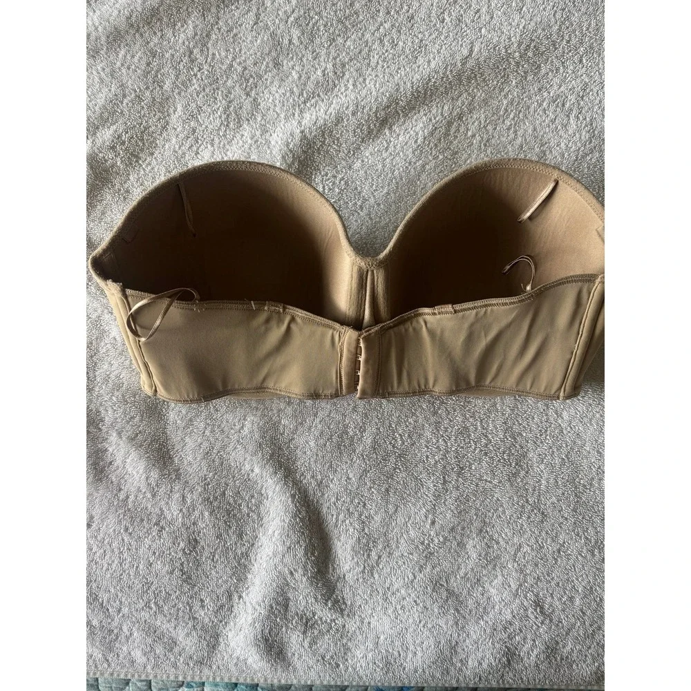 38DD‎ Lilyette Tailored Strapless Underwire Bra Nude